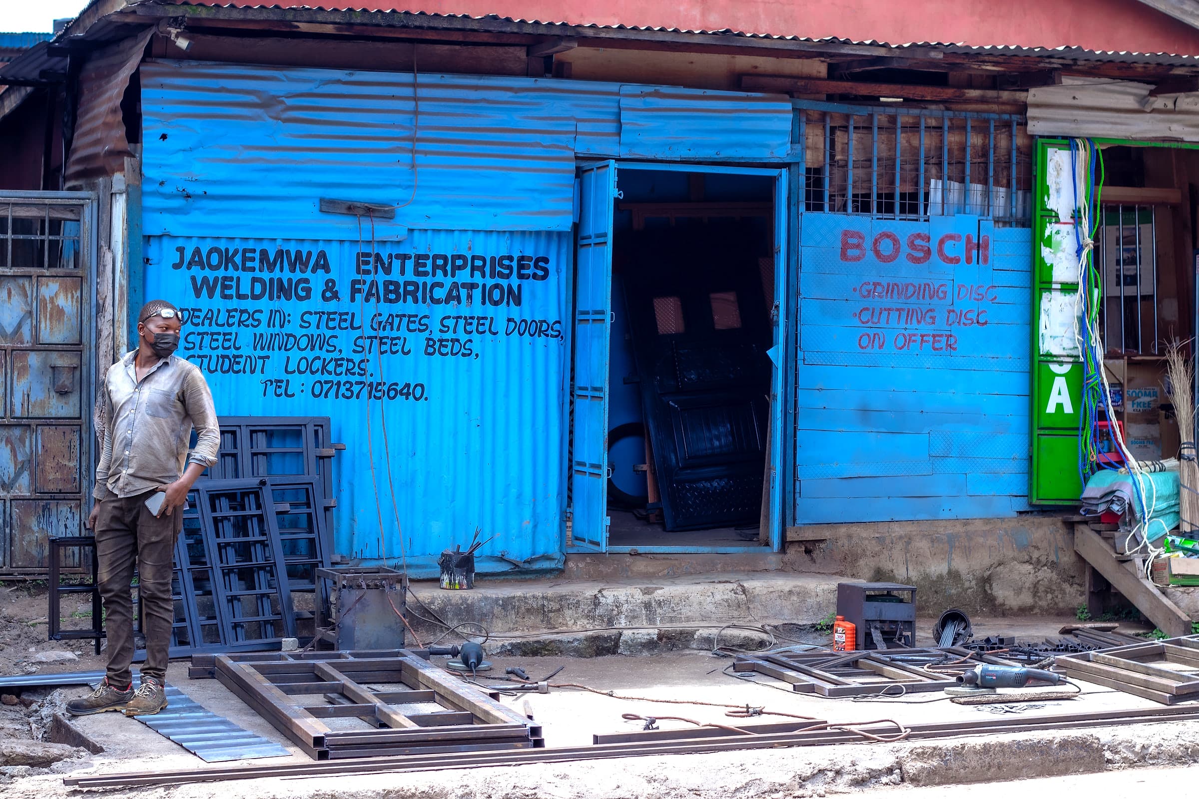 At Work Outside the Workshop