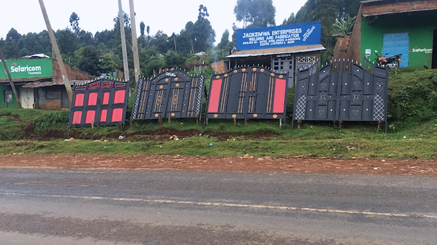 Finished Work on Display, Roadside