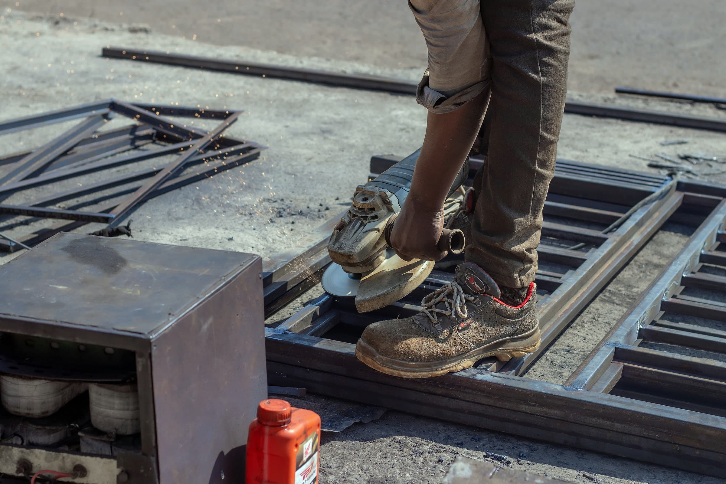 Grinding Down a Weld