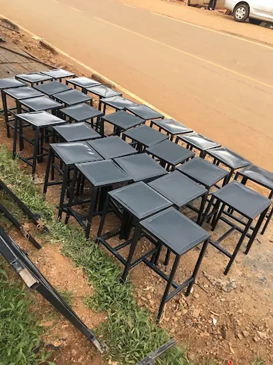 School Desks and Stools