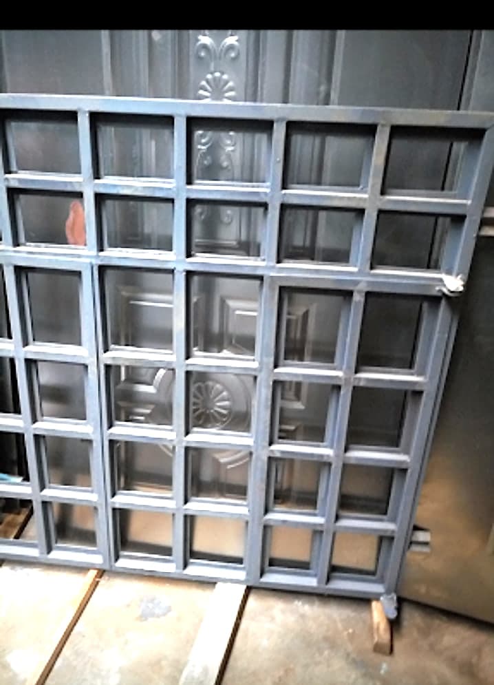 Stacked Window Grills